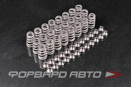 Купить Пружины + Тарелки Toyota 2JZ-GTE Single Conical Valve Spring and Ti Retainer Kit POWER DIVISION GSC5066