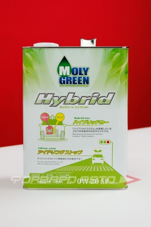 Купить Масло моторное 0W20 4л, HYBRID SP MOLY GREEN 0470101-0