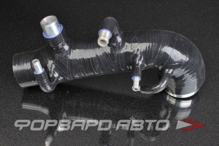 Купить Патрубок впускной силиконовый Subaru Impreza WRX STI GDB / SG5 00-07 черный AUTOBAHN88 