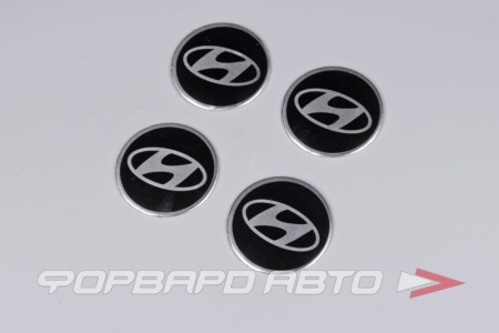 Купить Стикер для ступичного колпака металл (4 шт) 56 мм <> 