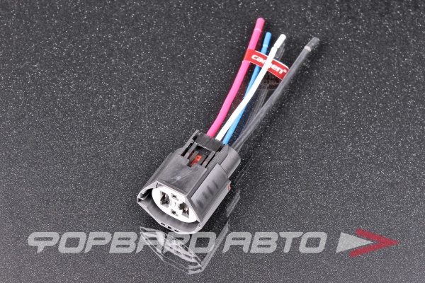 Разъем 4-х контактный вентилятора, генератора (с проводами) CARGEN AX6684