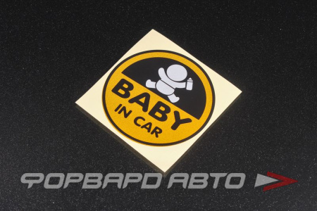 Наклейка "Baby in car" MELCO 