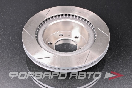 Купить Диск тормозной перфорированный, левый G-BRAKE GFR-22966L