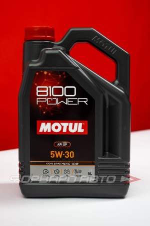 Купить Масло моторное 5W30 5л, 8100 POWER Ester SN/SN+ SP(c) MOTUL 112713