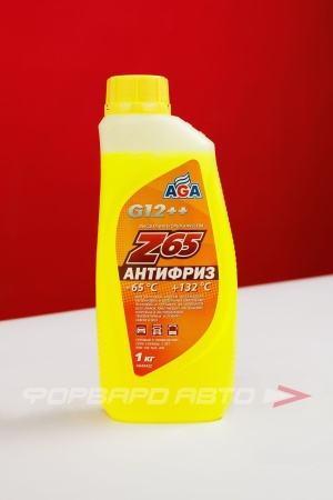 Купить Антифриз Z65 желтый (моноэтиленгликоль), 1кг AGA AGA042Z