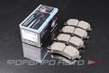 Купить Колодки тормозные, задние (с антискрипной пластиной) KASHIYAMA D20221H