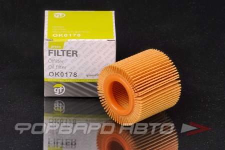 Купить Фильтр масляный GREEN FILTER OK0178
