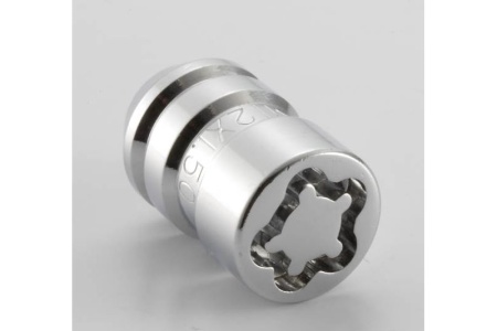 Купить Секретки для колес гайки 12*1,25*32 мм, хром, 4 гайки + 2 ключа TPI C726444(32L)F-2KEY