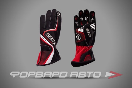 Купить Перчатки для картинга SPARCO RECORD, черный/красный, размер 10 SPARCO 00255510NRRS