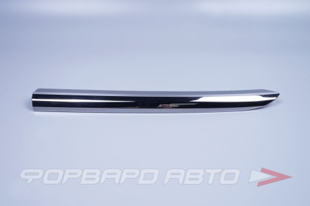Купить Молдинг LADA X-Ray бампера переднего верхний ЛЕВЫЙ хром ПЛАСТИК 8450022864