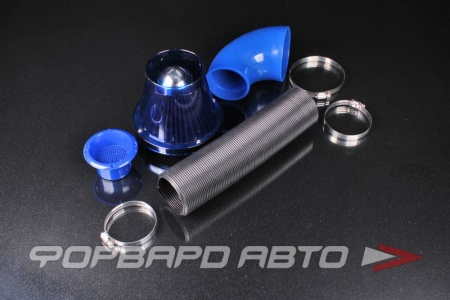 Купить Система динамического наддува ProSport, D=70мм с фильтром, цвет синий PROSPORT RS-00403