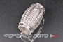 Гофра глушителя 40*100 (Interlock) трехслойная (AISI 304) TIXONA P40100