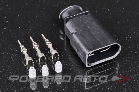 Купить Разъем 3-х контактный датчика давления кондиционера (без провода) CARGEN AX6583S