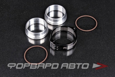 Купить Хомут V-Band (Plazmaclamp) 63 мм (2,5") + 2 алюминиевых фланца, для впускных систем PLAZMAMAN PCLAMP-2.5