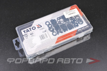 Купить Набор резиновых втулок проводки 180 предметов YATO YT-06878