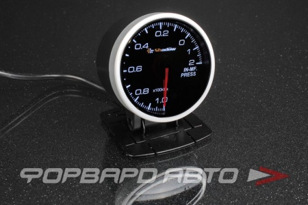 Купить Датчик разряжения в коллекторе 60 мм Pro Black Face LED SHADOW SW-11079