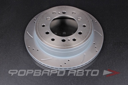 Купить Диск тормозной перфорированный, левый G-BRAKE GFR-21263L