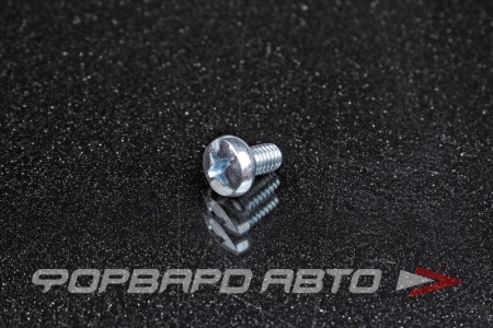 Купить Винт полукруглый, оцинкованный М6*10  