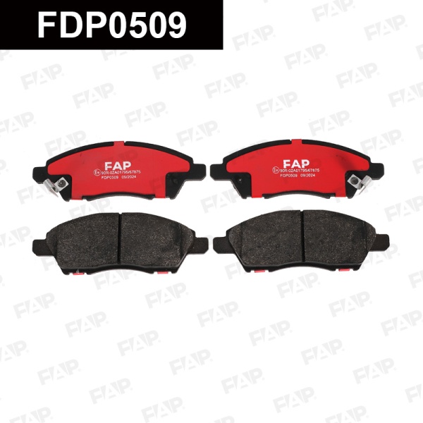 Колодки тормозные FAP FDP0509
