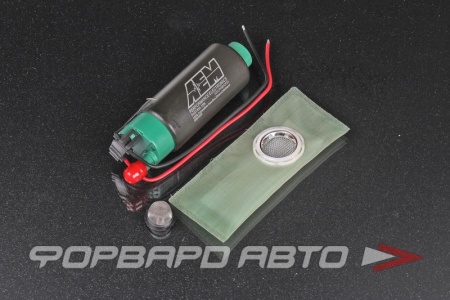 Купить Насос топливный 320 л/ч E-85 с установочным комплектом (бензин, этанол E100, метанол M100) AEM 50-1205