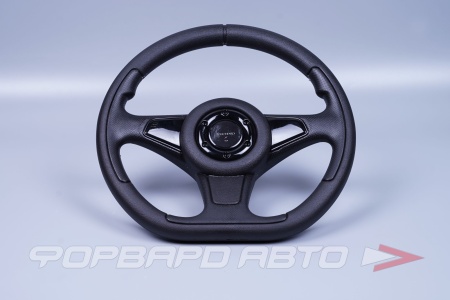 Купить Руль ВАЗ 2101-07 в сборе "Спорт Экстрим"черн. лак (со срезом) ПЛАСТИК 