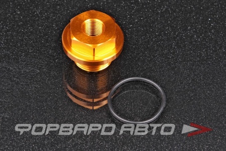 Купить Фитинг переходник М18*1,5 - 1/8" для проставки маслянного фильтра GREDDY 16400720