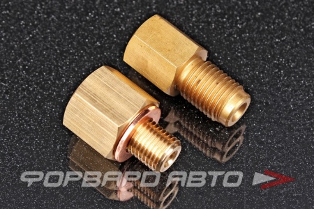 Купить Фитинг переходник AN4 (вход) - AN3 (выход) для ручника гидравлического с цилиндром Wilwood под торм.трубку ВАЗ М10*1,25 мм, латунь AB88  Купить Фитинг переходник AN4 (вход) - AN3 (выход) для ручника гидравлического с цилиндром Wilwood под торм.трубку ВАЗ М10*1,25 мм, латунь AB88