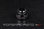 Заглушка М12*1,5мм гайки колесной, черная, OD-16mm, H - 6mm, Aluminum Cap Black TPI BALCP1345BC-20