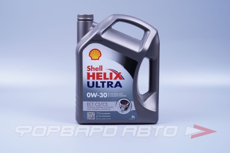 Купить Масло моторное 0W30 5л, HELIX ULTRA ECT C2/C3 SHELL 550046307