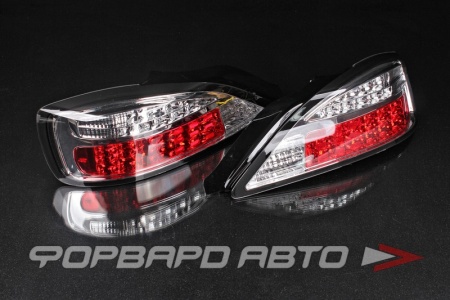 Купить Фонари задние NISSAN SILVIA S15, светодиодные стоп-сигналы и поворотники, хром маска, прозрачное стекло D-MAX 