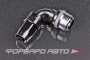 Фитинг AN8 90°, под шланг AN, быстросъемный (quick release) "мама" (female) AB88 