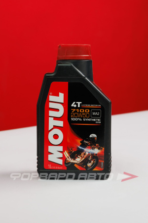 Масло моторное 20W50 1л, 4T 7100 SP MA2 (с) MOTUL 112157