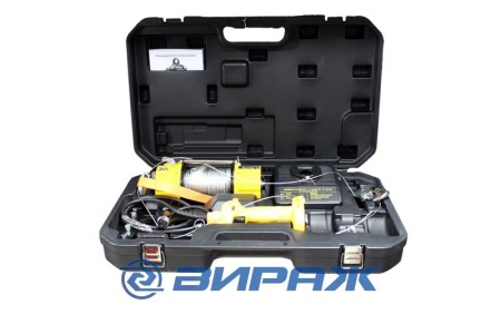 Купить Лебедка аккумуляторная 18V, 250кг, 5мм, 15м "BABY WINCH" DUKE DCW-250