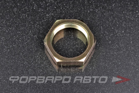 Купить Гайка М27*1,5мм муфты регулировки длинны рычага (Jam nut forward thread, Steel, Gold Finish) Parts Shop MAX B-JN27R000-00