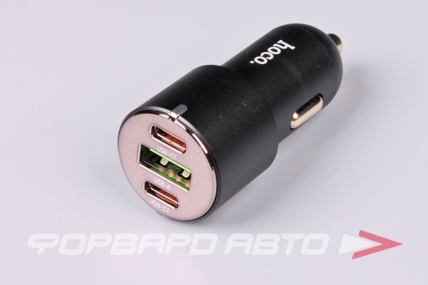 Устройство зарядное  (PD45W+USB20W) цвет черный HOCO NZ6