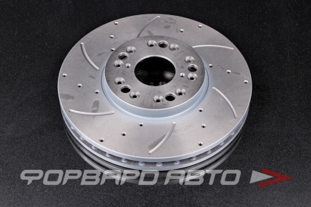 Купить Диск тормозной перфорированный передний, левый G-BRAKE GFR-02251L