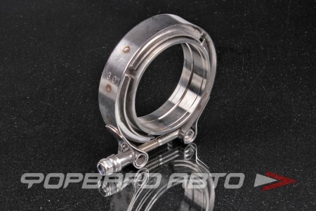 Купить Хомут V-Band 76 мм (3") + 2 фланца из нержавеющей стали EPMAN EP-VKG30 Купить Хомут V-Band 76 мм (3") + 2 фланца из нержавеющей стали EPMAN EP-VKG30