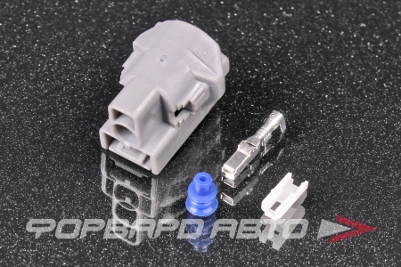 Купить Разъем 1 way датчика детонации TOYOTA 22-20 AWG (090II-SKT1) .08-1.2mm (090II-SL1) 090II Sealed Series  1-1-2