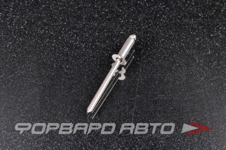 Купить Заклепка вытяжная 4,0*12 ИСО 15984  нерж A2/A2 потайной бортик  