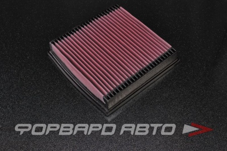 Купить Фильтр воздушный в штатное место 210*210*40 мм, LADA, для автомобиля ВАЗ, красный K&N 33-2003