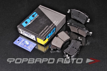Купить Колодки тормозные AUDI A4 B9; A5 F53; Q5 FYB; Q7 4MB; TOUAREG CR7, задние, серия RT.2 DC BRAKES DC1898E17