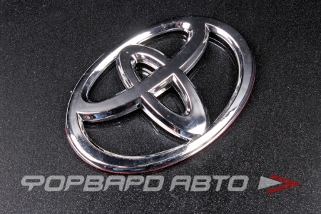 Купить Эмблема Toyota  хром 150х110мм (скотч) SKYWAY STE-026