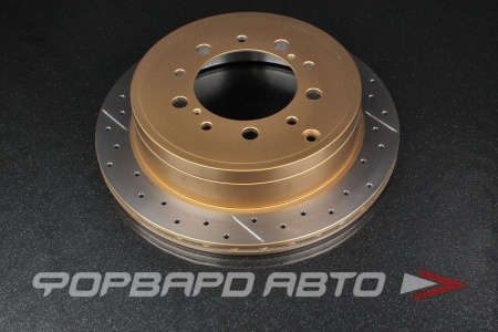 Купить Диск тормозной задний TOYOTA Land Cruiser LC200 Lexus LX570 до 2015, STREET SERIES X GOLD DBA 2723X