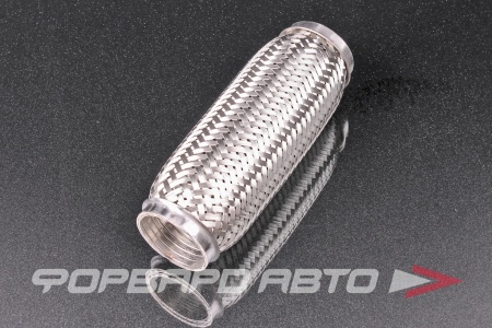 Купить Гофра глушителя 50*200, (Interlock) трехслойная (AISI 304) TIXONA P50200