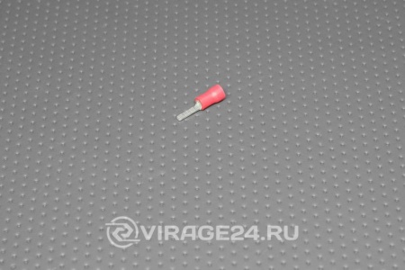 Купить Наконечник штыревой плоский изолированный 1,5мм2 КВТ 