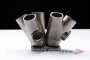 Свод коллектора для 6ти цилиндрового двигателя T4 Twinscroll, под 2 Wastegate, D = 42,4 мм, AISI304 FORWARD RACING FEХ008-T4