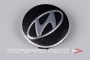 Колпачок ступицы для литых дисков Hyundai, D54/58мм, Black/silver, Save Car 4_58мм_ST_СМК