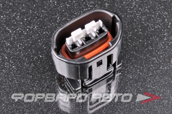 Разъем 3 way генератора TOYOTA 2JZ 22-20 AWG (TS090-SKT1) 1.1-1.4mm (TS090-SL1) TS 090 Sealed Series, черный  3-1-50