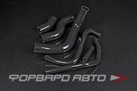 Купить Патрубки всей системы охлаждения силиконовые Toyota GT86, черные FORA 1229