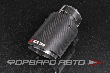 Купить Насадка глушителя Вход = 67мм, Выход = 89мм, Akrapovic style V1 (Фиксируется хомутом) GYCA YT4-MT-7